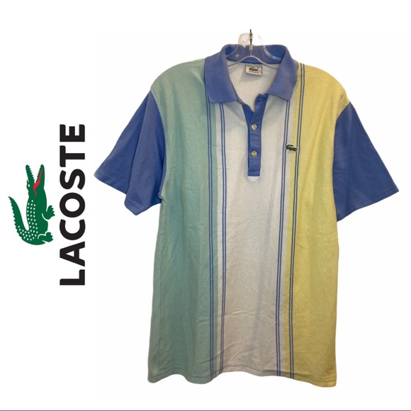 Lacoste Other - Lacoste Cotton Colourblock Polo Shirt